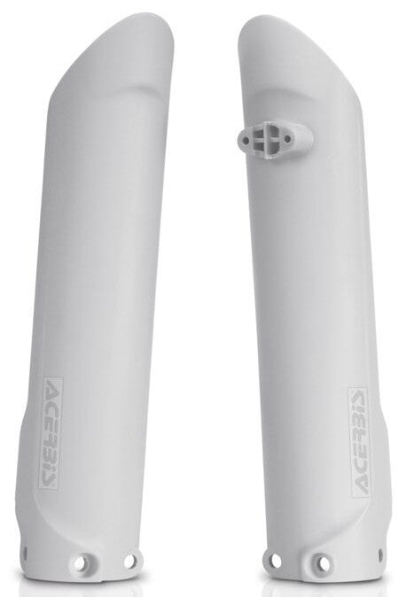 Acerbis Lower Fork Cover Set Fork Covers White 2401260002 for GasGas / Husqvarna & More