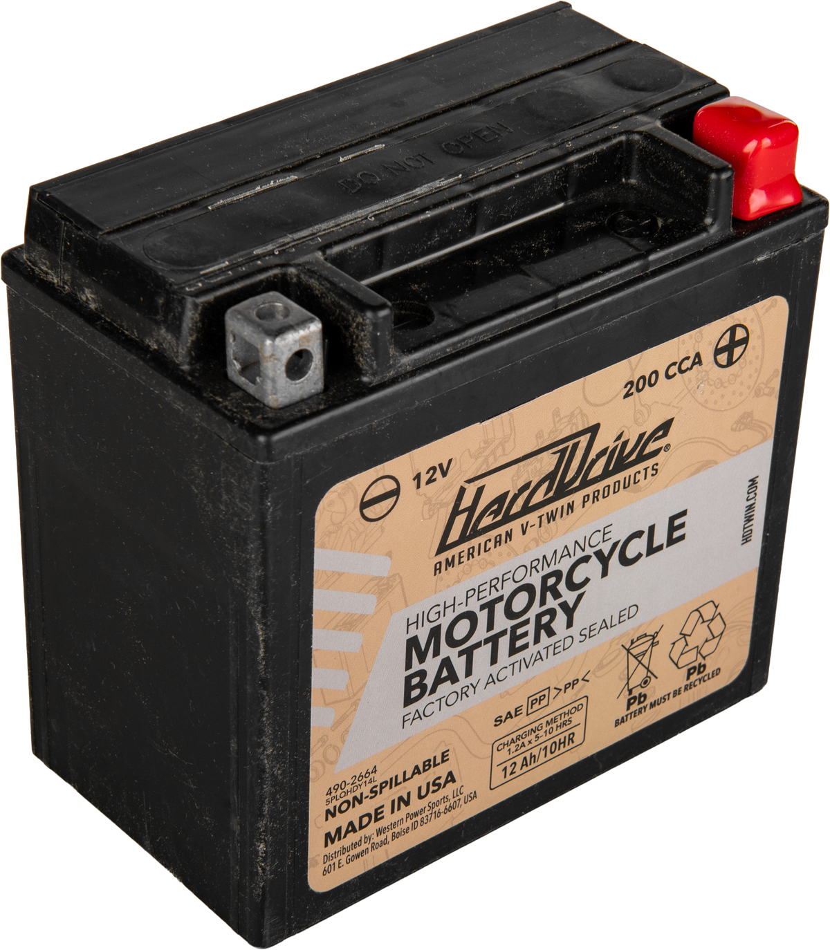 Harddrive AGM Sealed Battery
