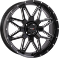 System 3 ST7 Wheel 20X7 4+3 (+10MM) 4/110 Gloss Black Milled 20S3-7210