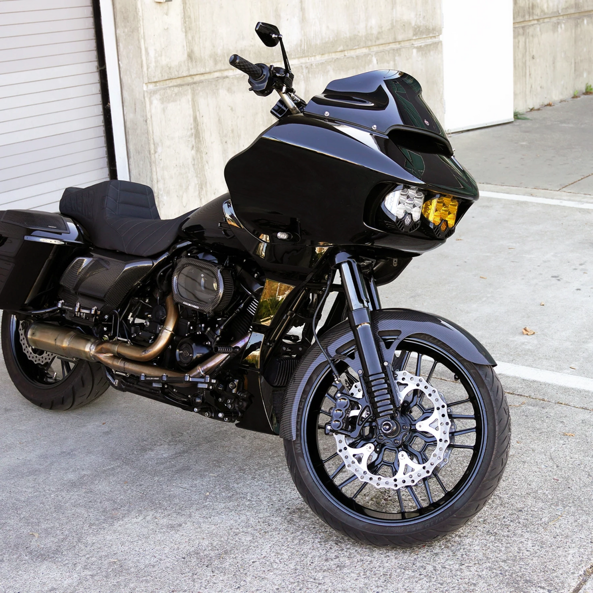Arlen Ness Carbon Fiber 21" Wrapper Front Fender