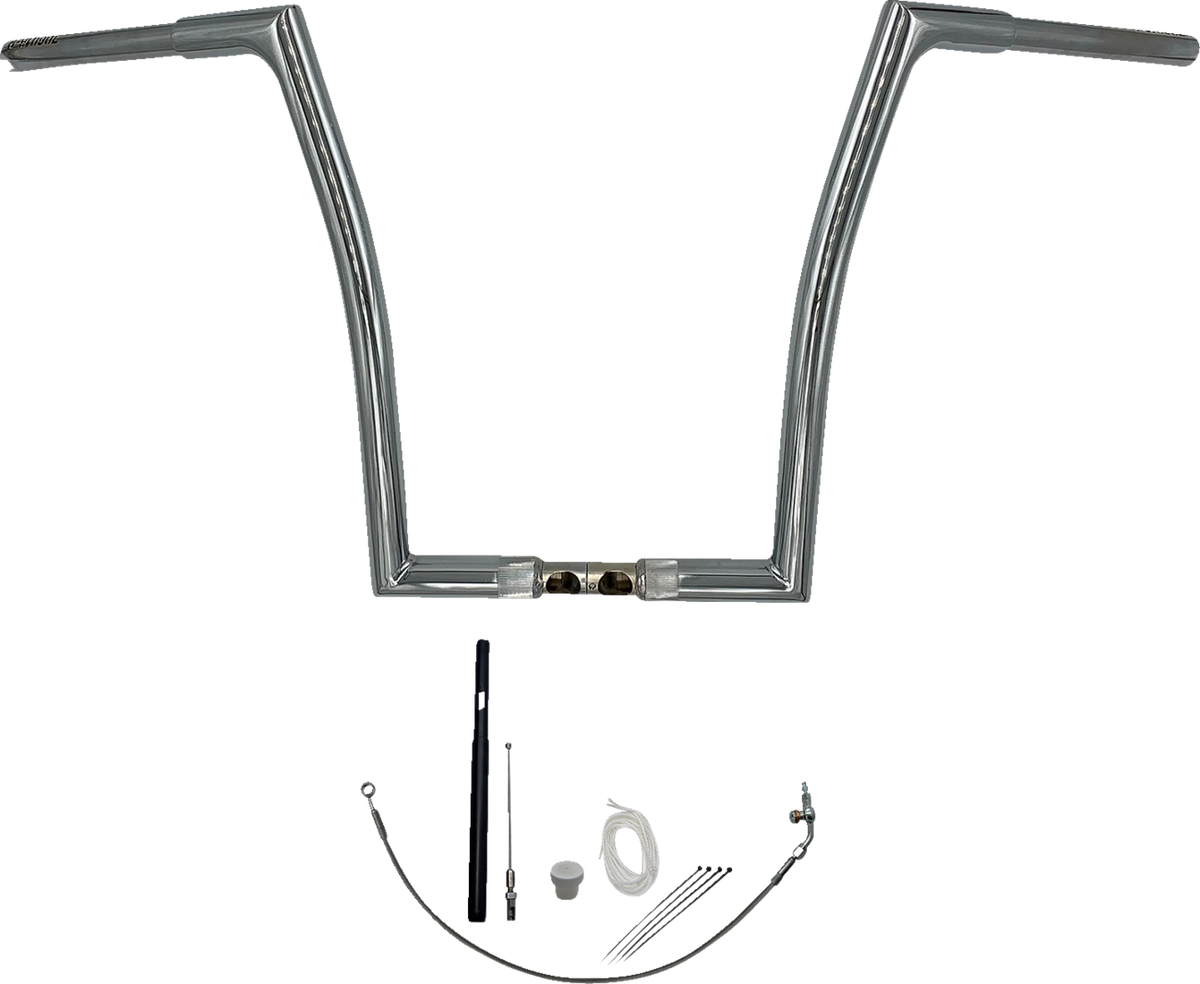 Fat Baggers Inc. 1-1/4" EZ Install Flat Top Handlebar Kit