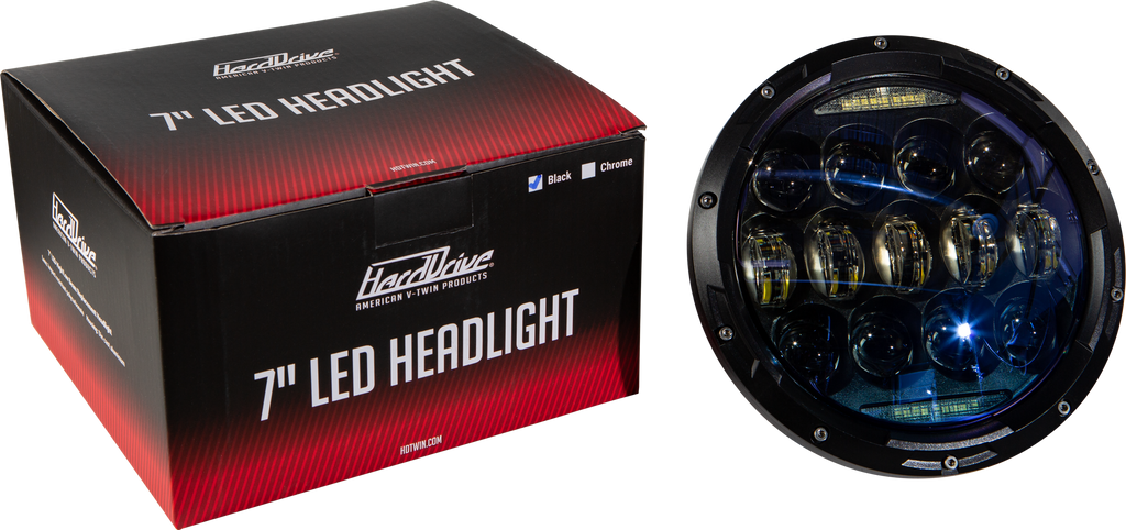 Harddrive 7" Headlight