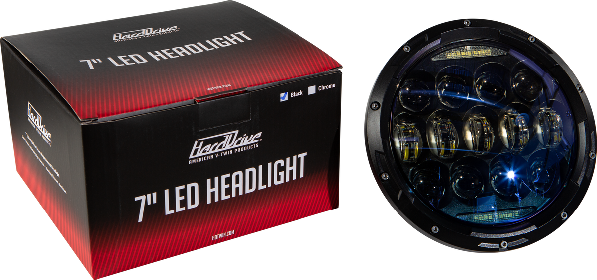 Harddrive 7" Headlight