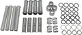 Harddrive Short Pushrod Tubes ALL Twin Cams 01-020 for Harley-Davidson FLD Dyna Switchback / FLHR Road King & More