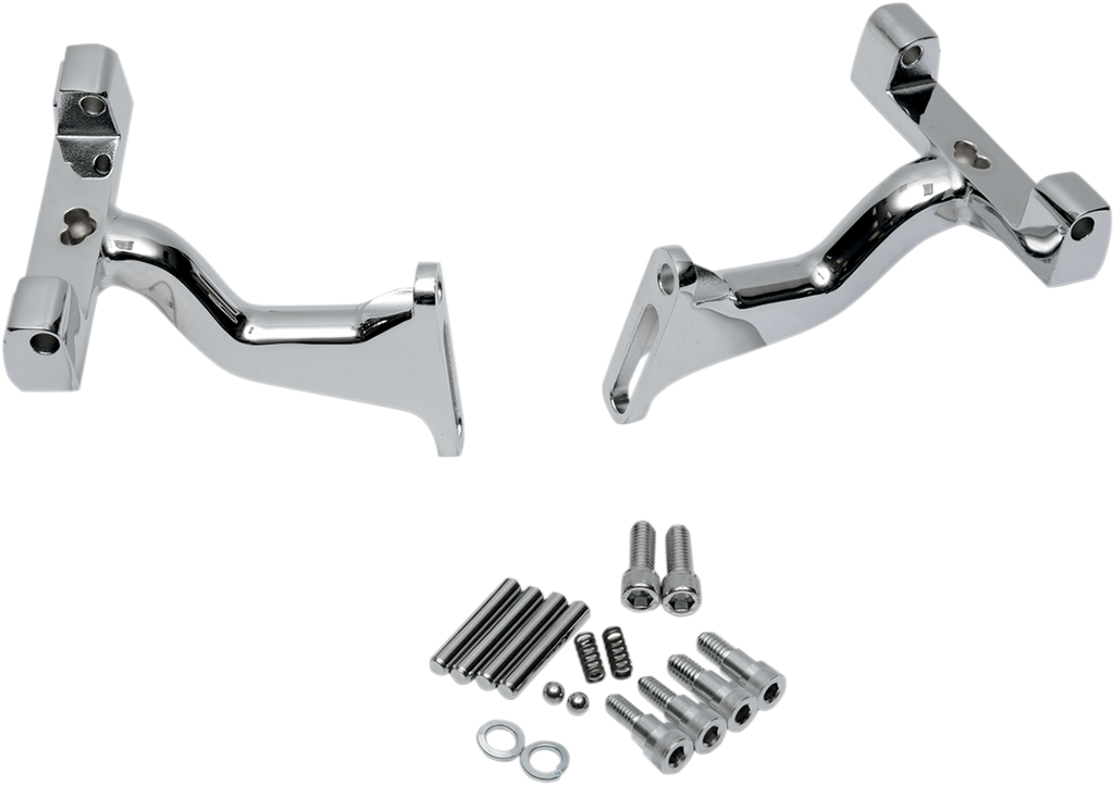 Drag Specialties Passenger Floorboard Mounts for Dressers