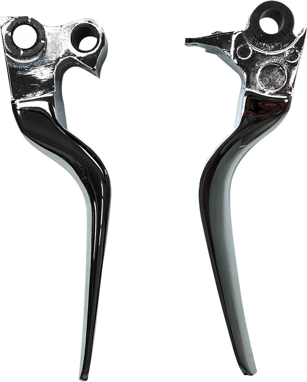 Harddrive Custom Levers for Harley-Davidson FLD Dyna Switchback / Harley-Davidson FLHR Road King & More