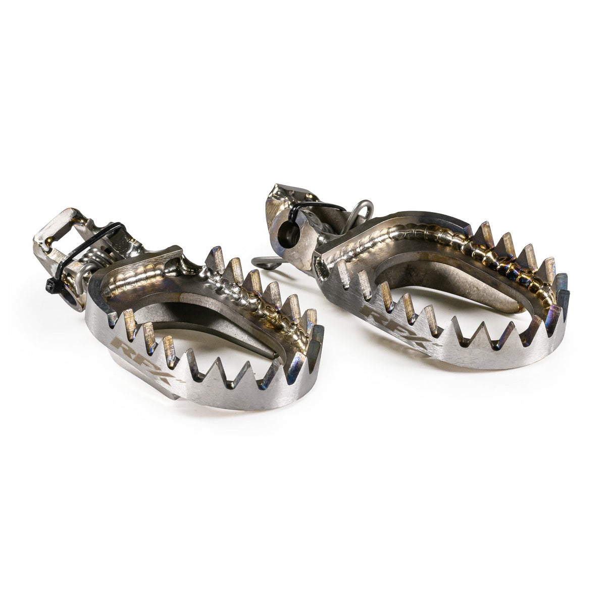 RFX Factory Footpegs Titanium KTM/Husqvarna/Gas FXFR 50300 Gpti for GasGas / Husqvarna / KTM