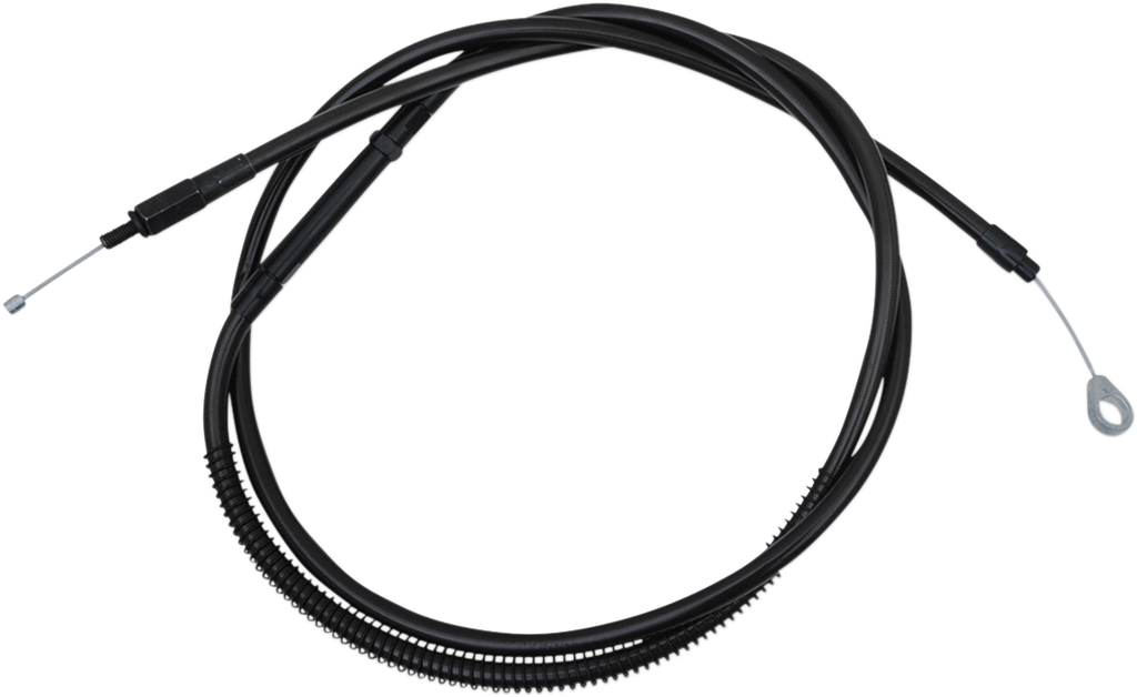 LA Choppers Midnight Braided Clutch Cable
