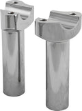 Harddrive Forged Handlebar Riser H-Bar Risers 4.5" Straight Chrome H57-6076CF-4.5