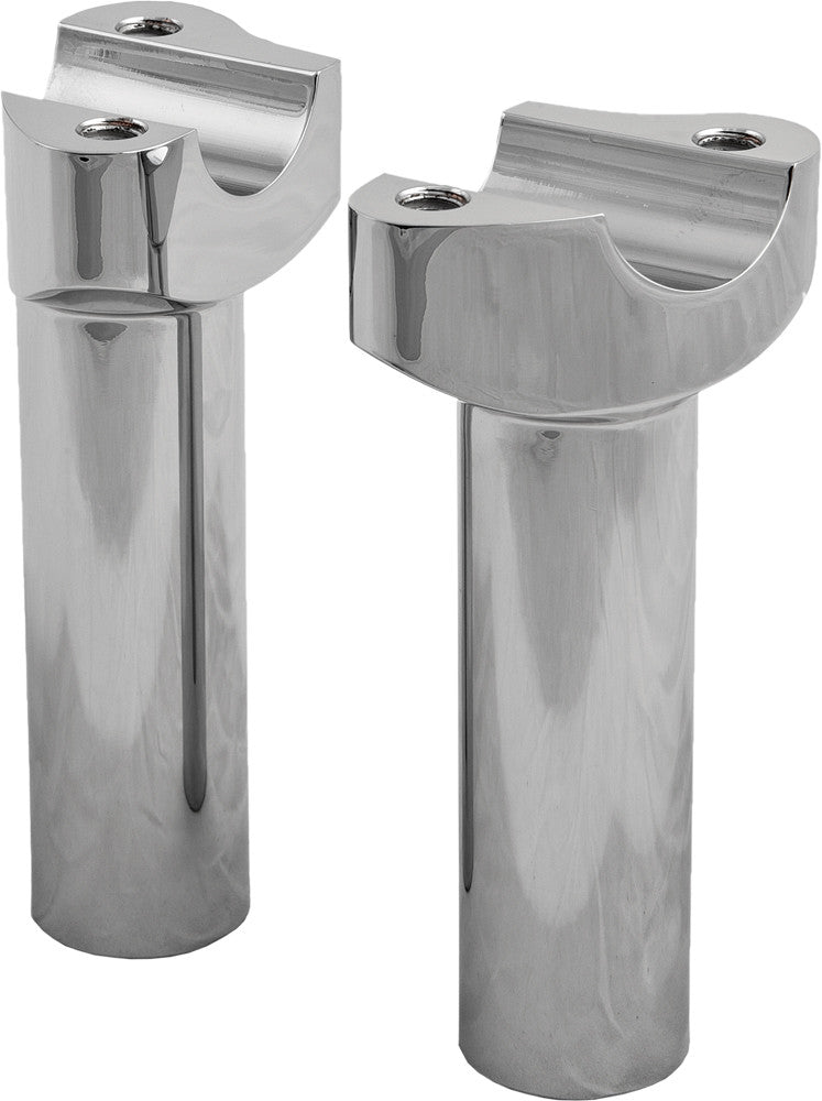 Harddrive Forged Handlebar Riser H-Bar Risers 4.5" Straight Chrome H57-6076CF-4.5