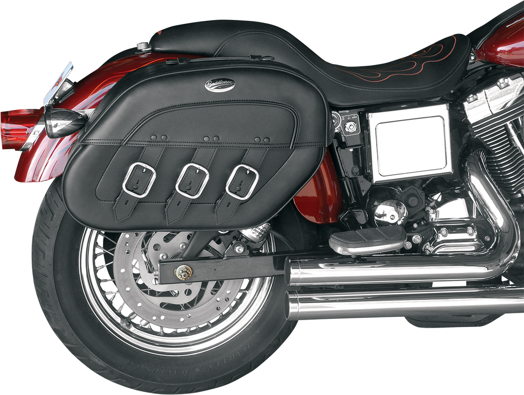 Saddlemen S4 Drifter Rigid-Mount Quick-Detach Slant Saddlebags