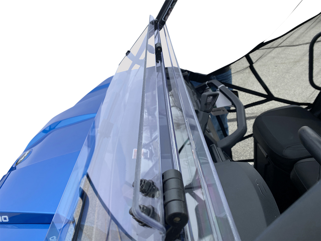 Moose Offroad Deluxe Full Folding Windshield