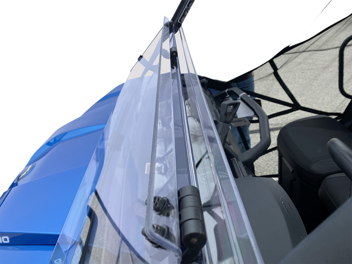 Moose Offroad Deluxe Full Folding Windshield