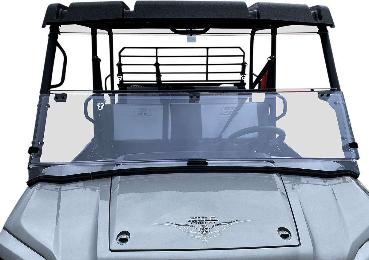 Moose Offroad Deluxe Full Folding Windshield