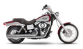 Cobra Speedster Longs II Chrome Softail 86-06 6950T for Harley-Davidson