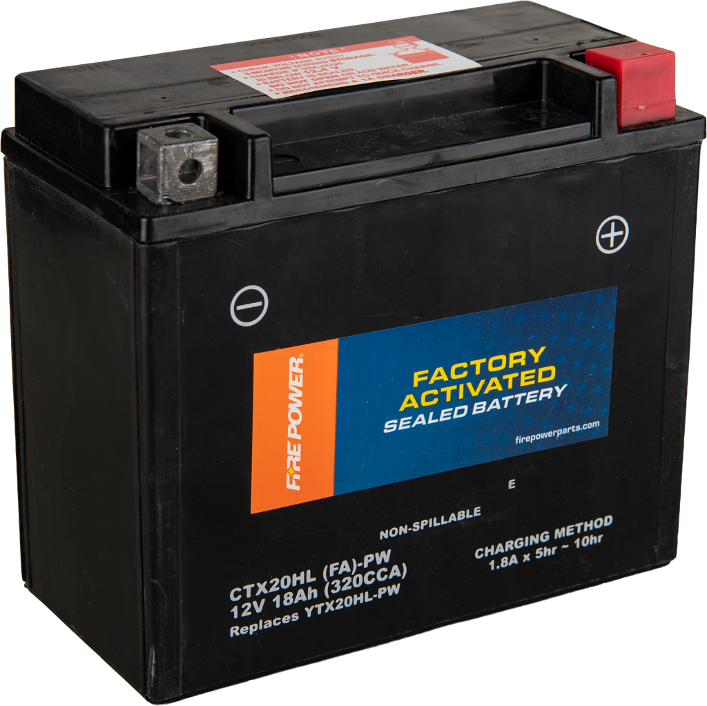 Fire Power Battery CTX20HL (FA)-PW Sealed Factory Activated