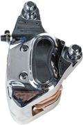 Harddrive Brake Caliper FRNT Right Chrom Repl OE#44023-83C W/ TC Style 89450 for Harley-Davidson