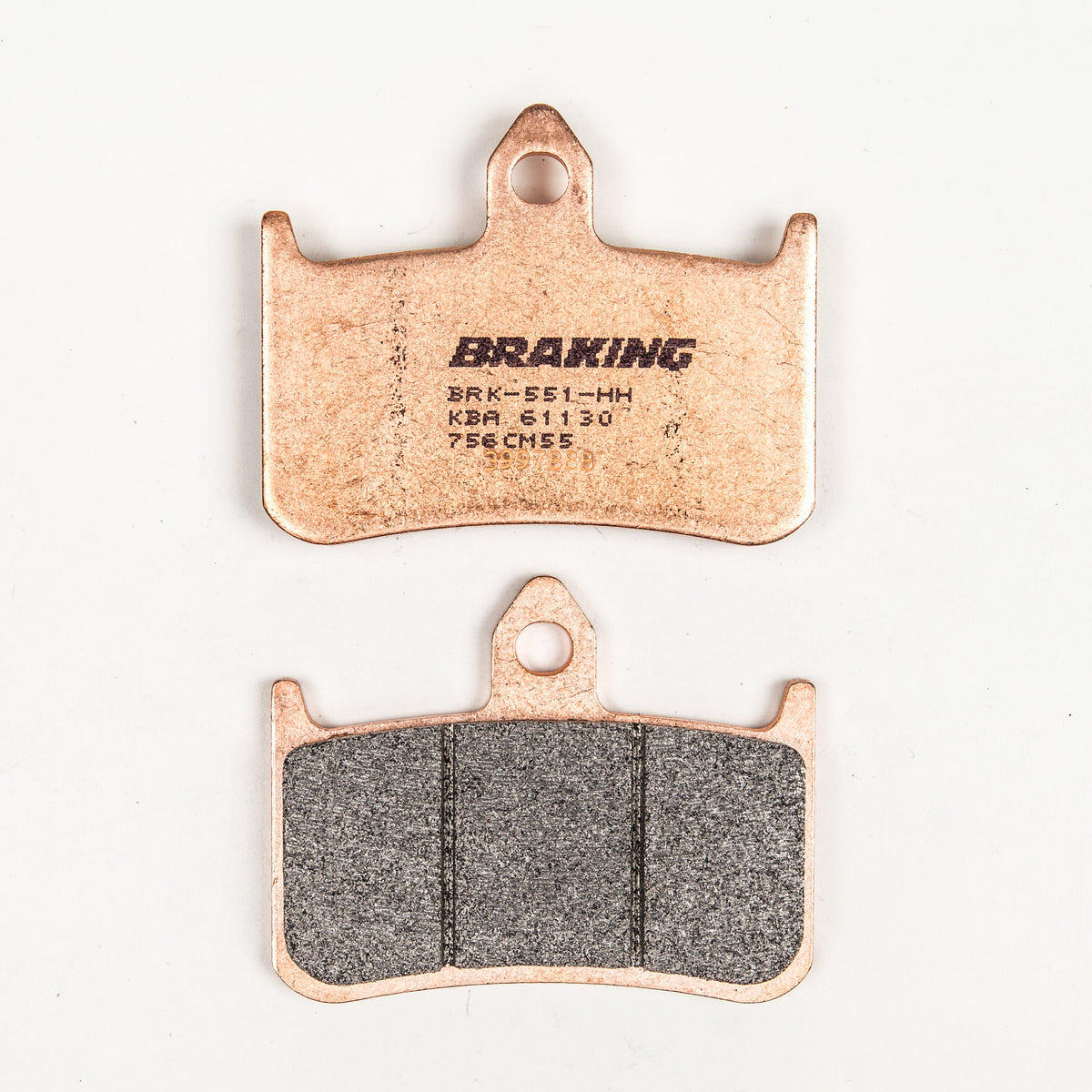 Braking Brake Pad Set Sintered Sport 756CM55 for Honda CB900F 919 / CBR900RR & More
