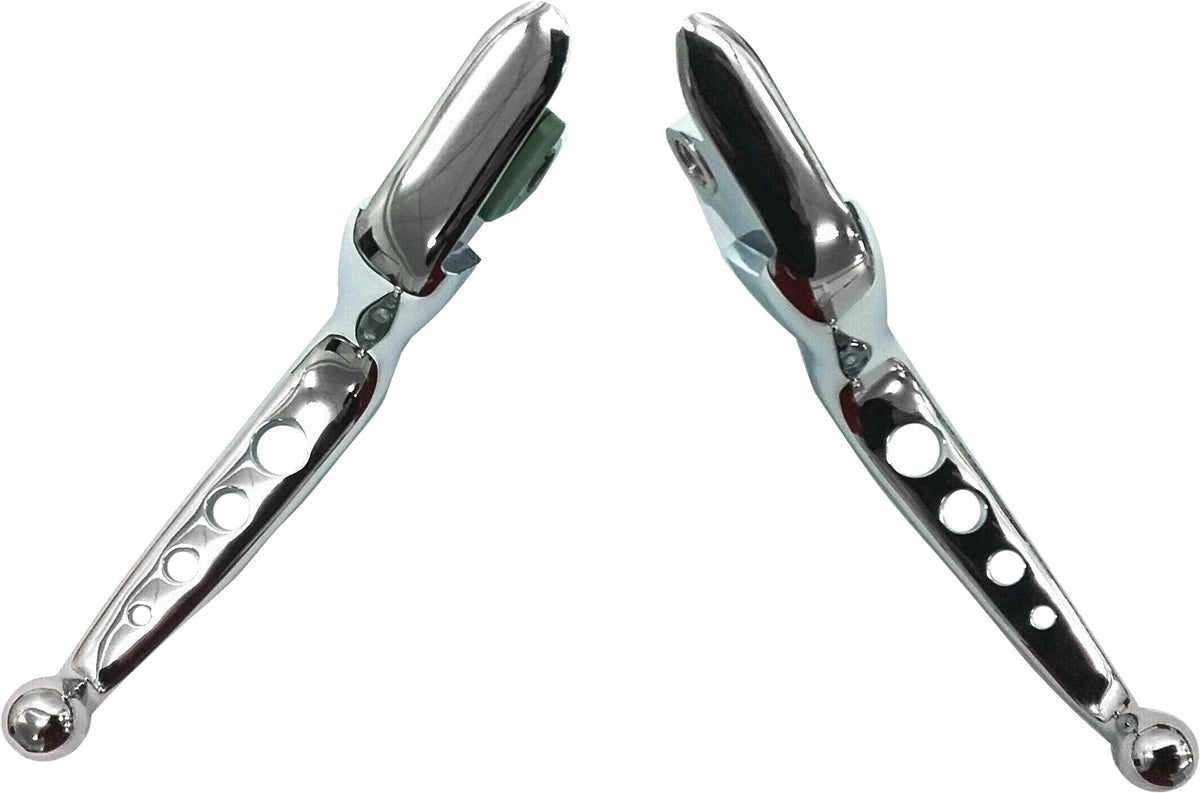 Harddrive Custom Levers for Harley-Davidson FLDE Softail Deluxe / FLFB Softail Fat Boy & More