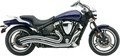 Cobra Speedster Swept F/S Chrome Warrior 02-10 2222 for Yamaha XV17PC Road Star Warrior 2002-2009