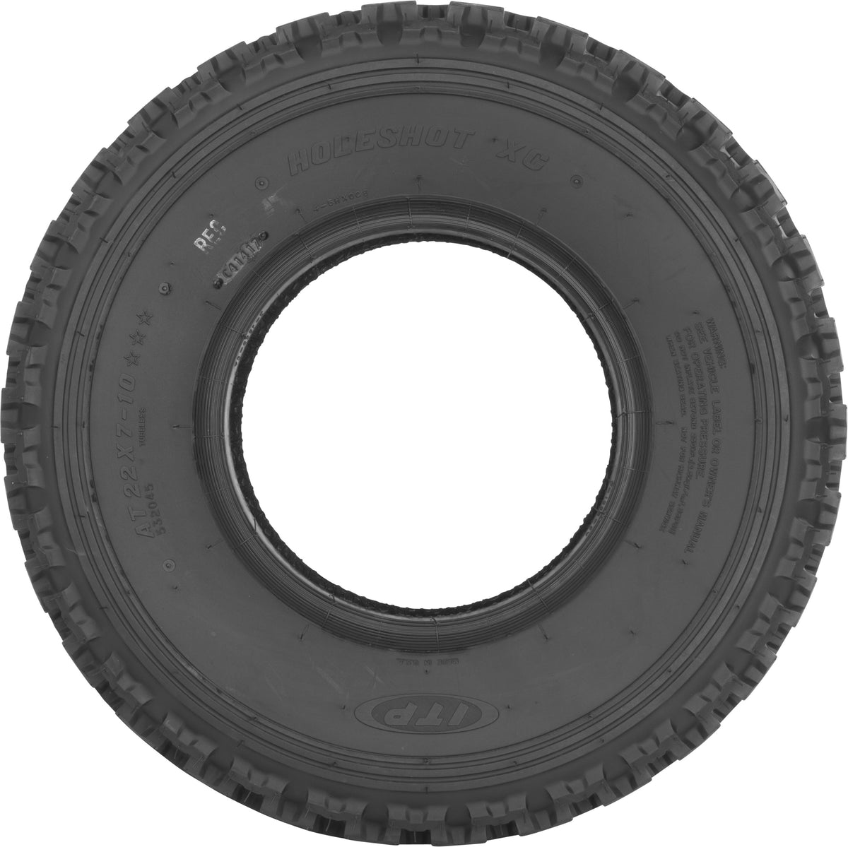 ITP HOLESHOT XC LR255LBS 22X7-10 Front ATV UTV Tire