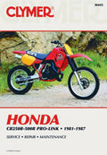 Clymer Repair Manual CR250-500R CM443 for Honda CR250R / CR450R & More