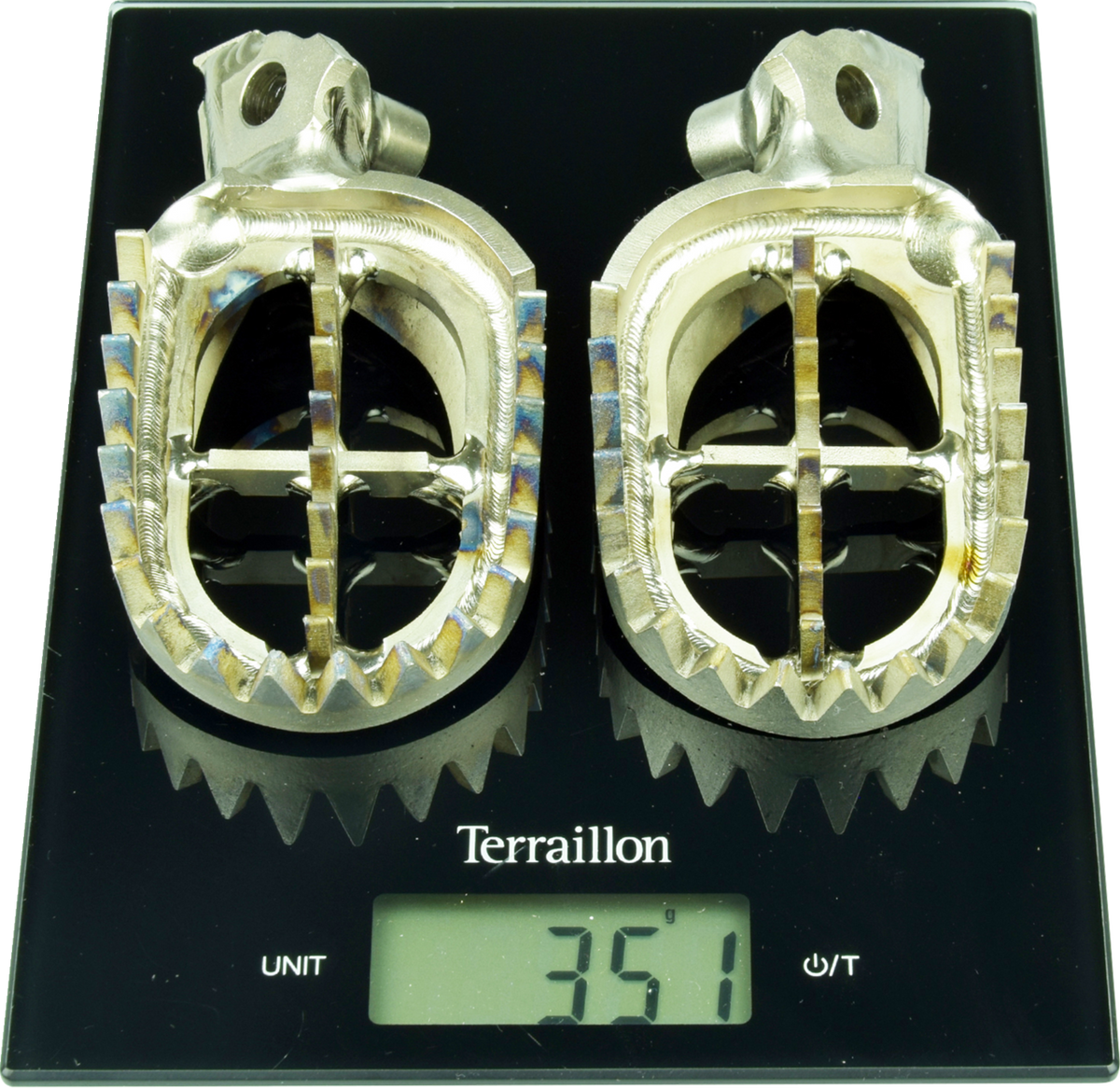 Scar Racing Gripper Titanium Foot Pegs