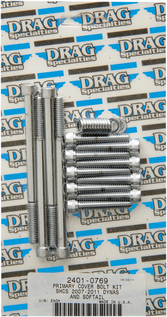 Drag Specialties Primary Cover Bolt Kit