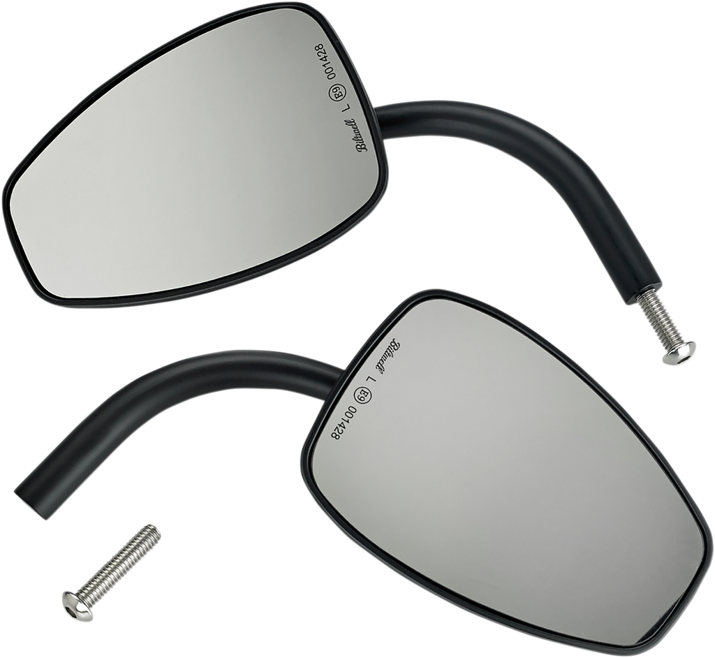 Biltwell Utility Mirror with Perch Mount — Perch