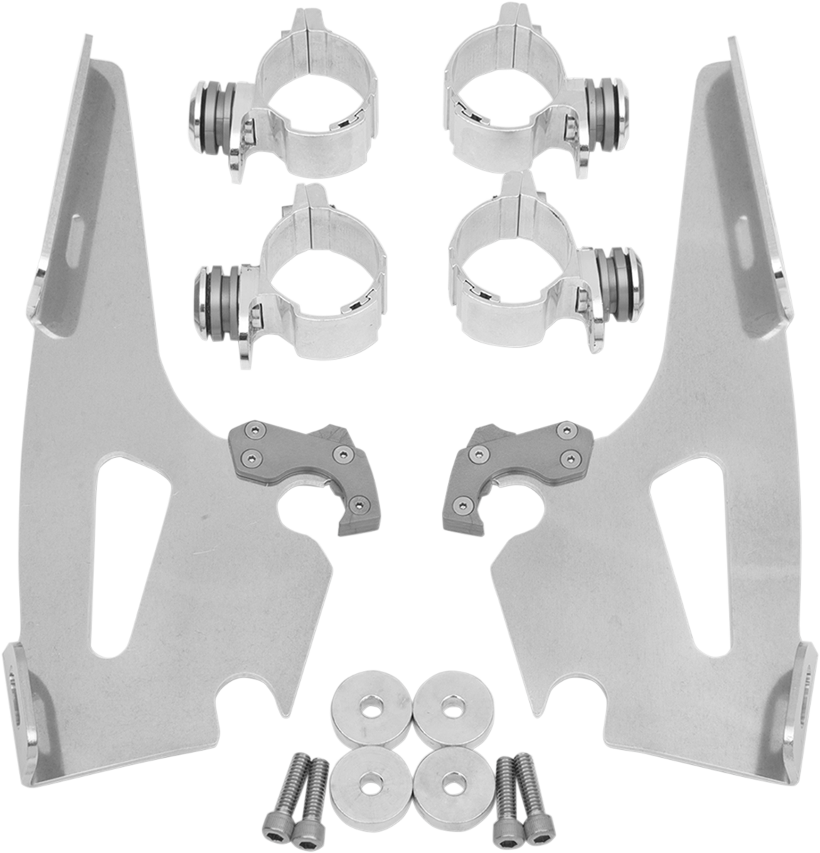 Memphis Shades Windshield Trigger-Lock Complete Mount Kit