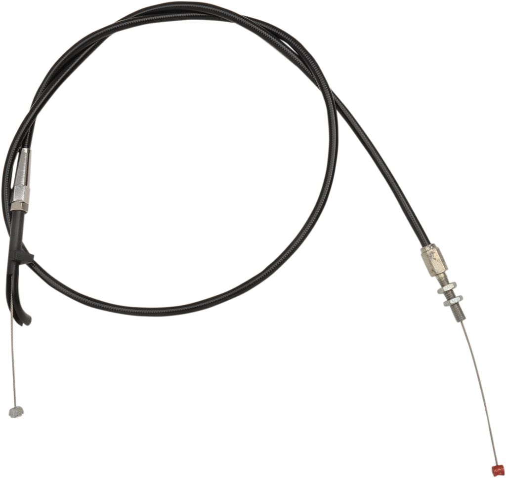 Barnett Black Vinyl Throttle/Idle Cable for Victory