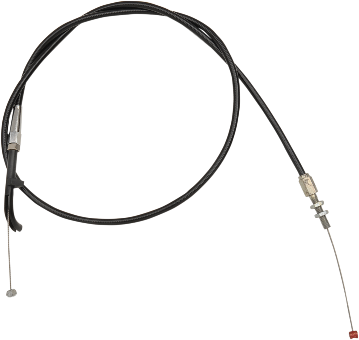 Barnett Black Vinyl Throttle/Idle Cable for Victory