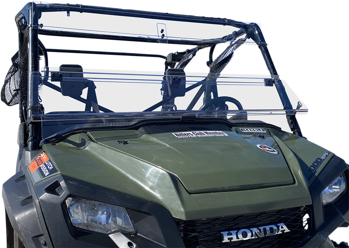 Moose Offroad Deluxe Full Folding Windshield