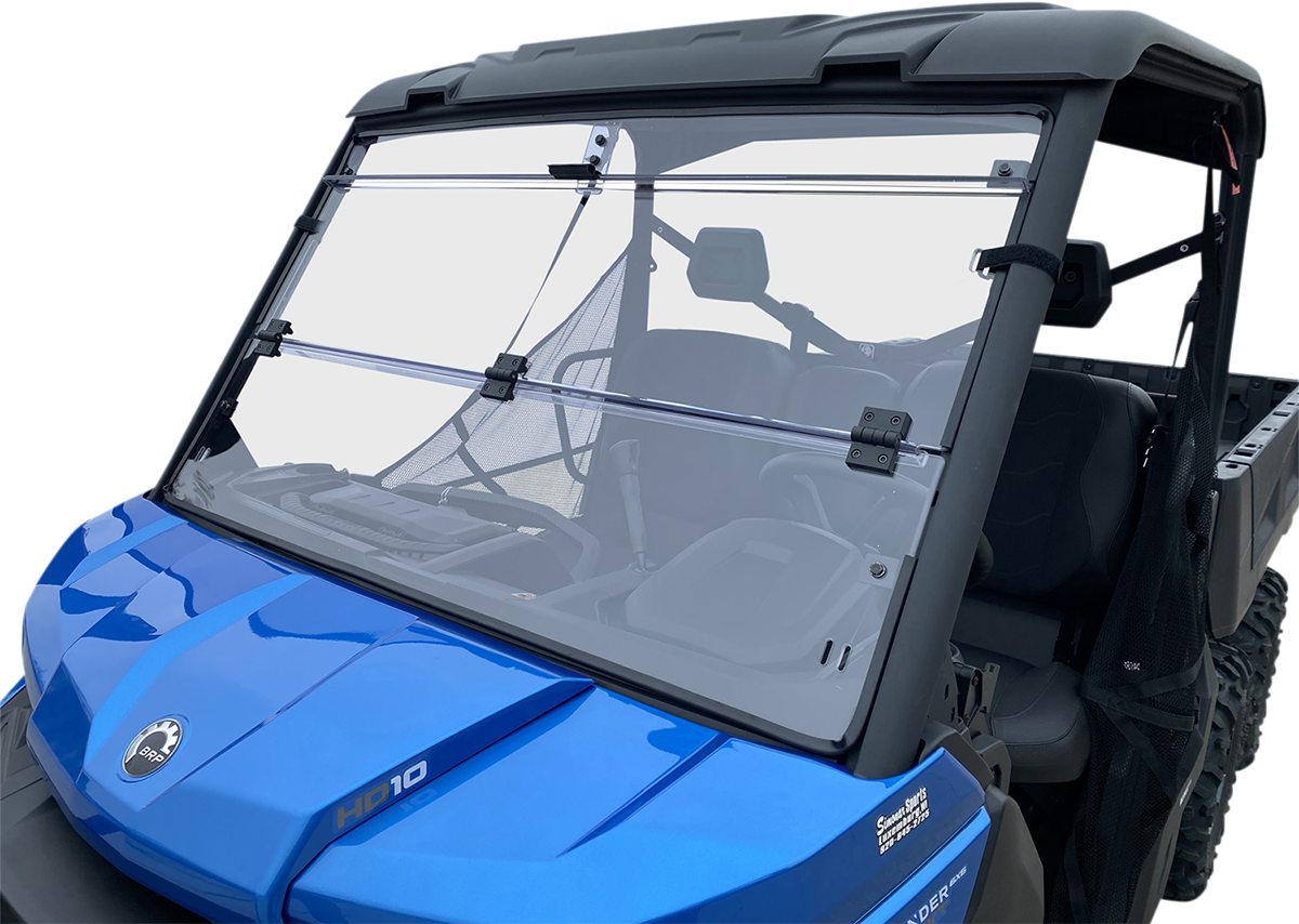 Moose Offroad Deluxe Full Folding Windshield