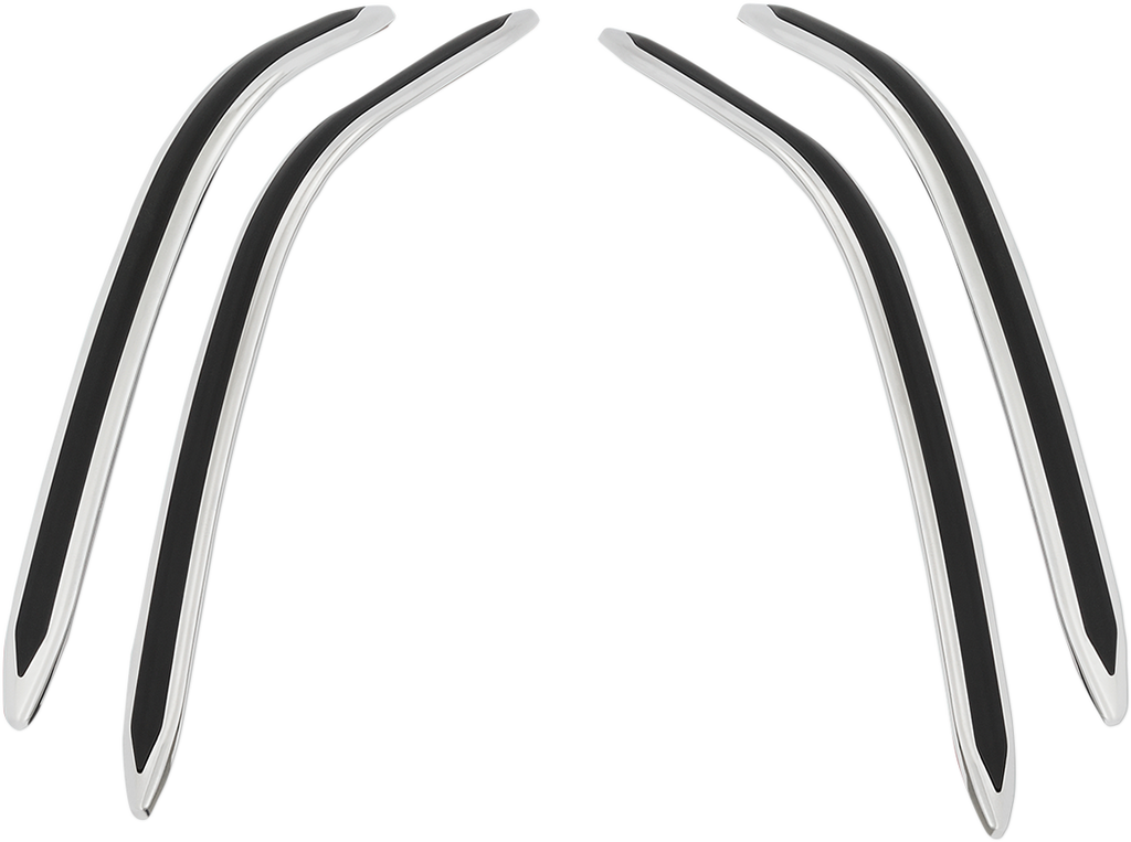 Show Chrome Saddlebag Scuff Strips