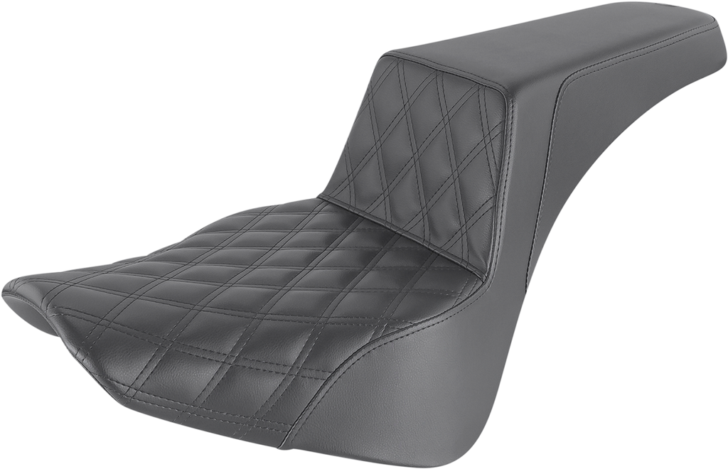 Saddlemen Step-Up Seat — Front Lattice Stitch