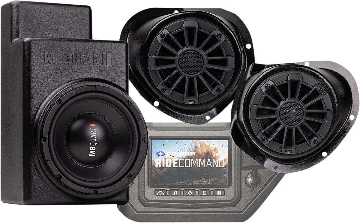 Mb Quart Stage 3 Tuned Audio System for Ride Command