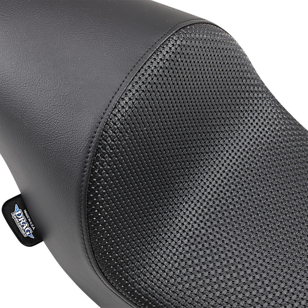 Drag Specialties Seats 3/4 Low Solo Seat — Basketweave