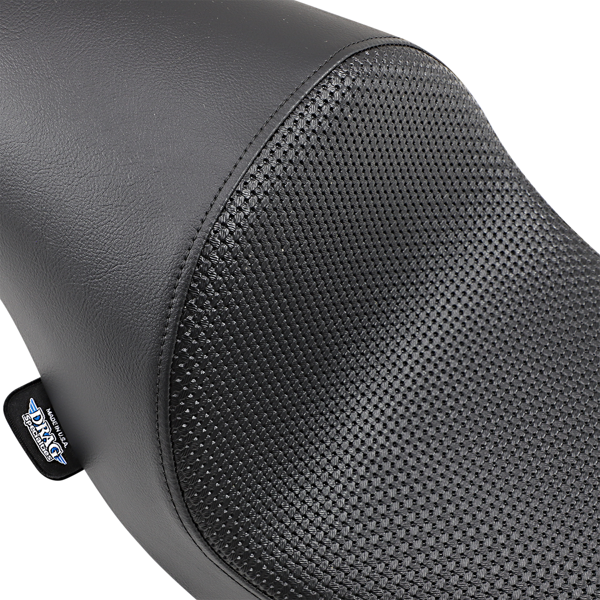 Drag Specialties Seats 3/4 Low Solo Seat — Basketweave