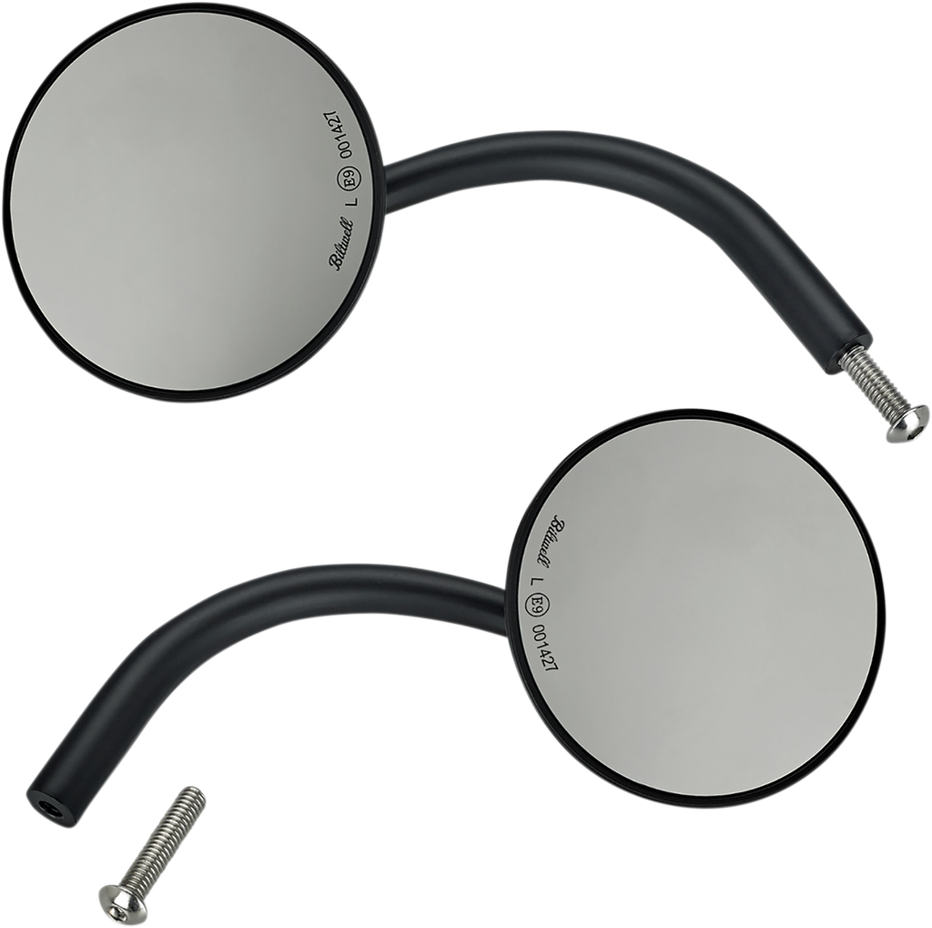 Biltwell Utility Mirror with Perch Mount — Perch