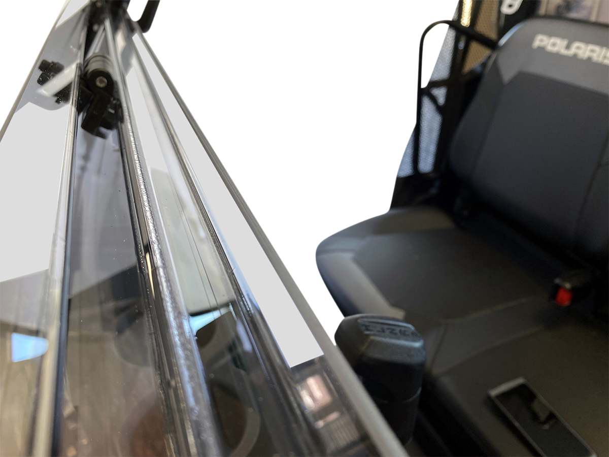 Moose Offroad Deluxe Full Folding Windshield