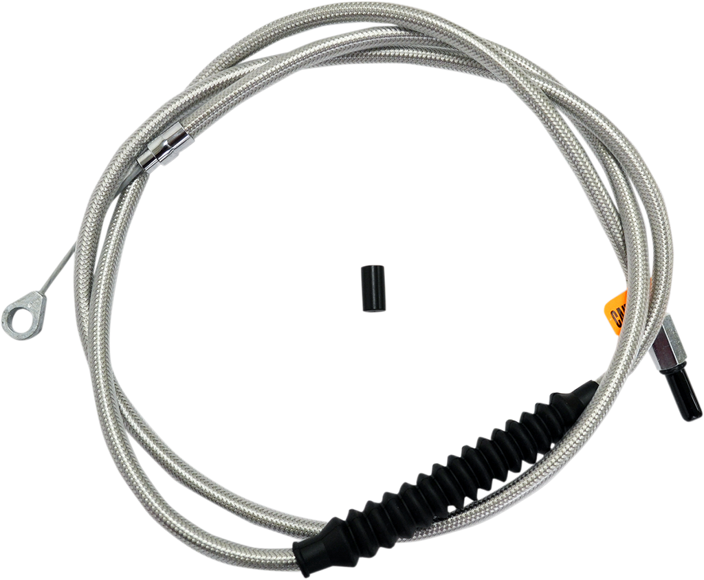 LA Choppers Stainless Steel Braided Clutch Cable