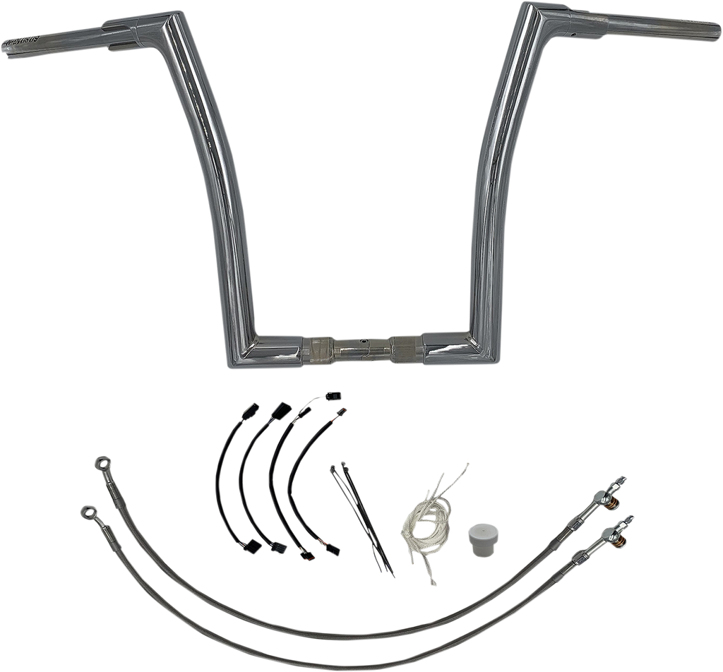 Fat Baggers Inc. 1-1/2" EZ Install Flat Top Handlebar Kit