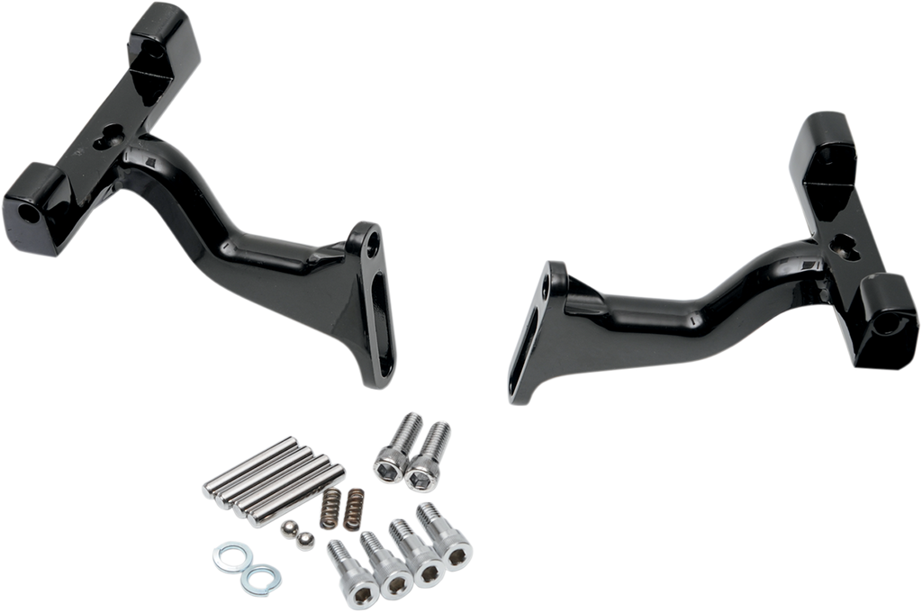Drag Specialties Passenger Floorboard Mounts for Dressers
