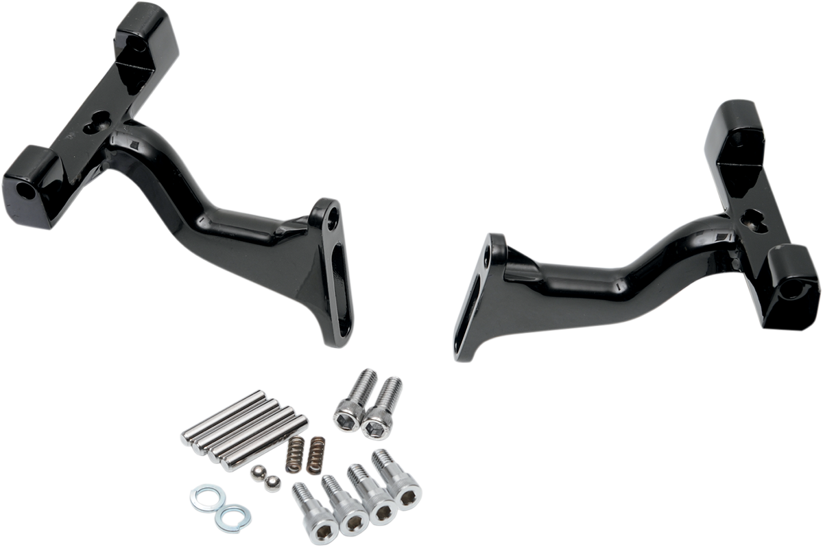 Drag Specialties Passenger Floorboard Mounts for Dressers