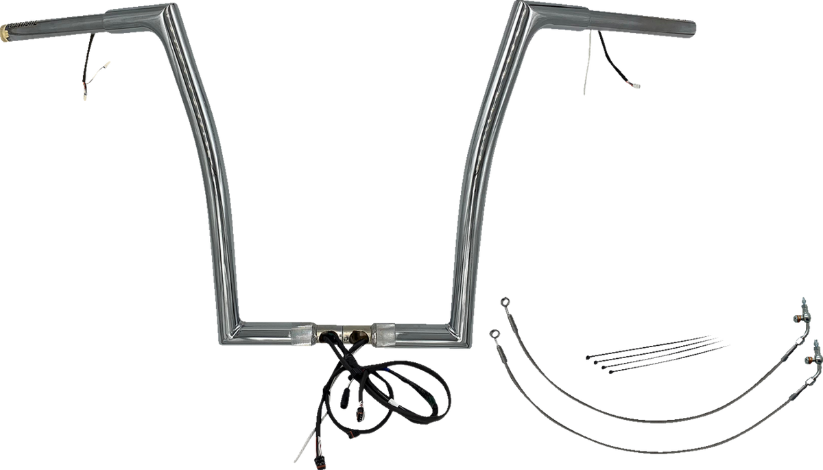 Fat Baggers Inc. EZ Install Wired 1-1/4" Flat Top Handlebar Kit