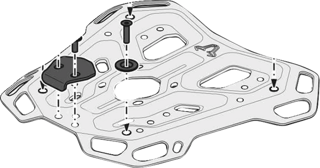 SW-Motech ADVENTURE-RACK for Luggage