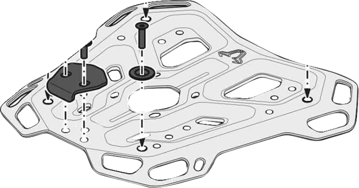 SW-Motech ADVENTURE-RACK for Luggage