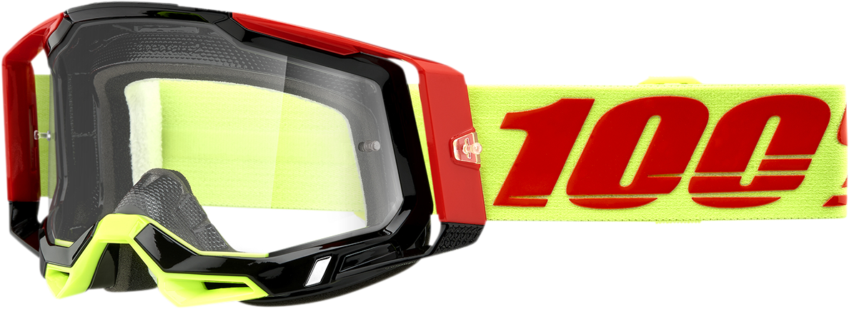 100% Racecraft 2 Goggle - Wiz - Clear Lens