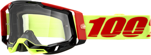 100% Racecraft 2 Goggle - Wiz - Clear Lens
